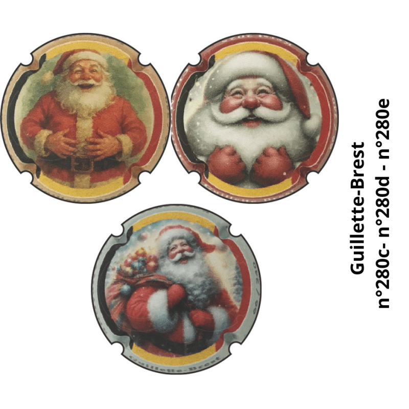 Guillette-Brest 
 n°280c- n°280d - n°280e