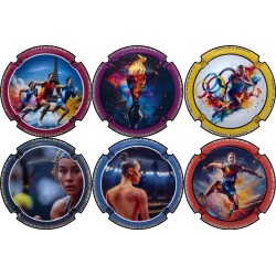 Dehu Louis - N°384 JO 2024 série de 6