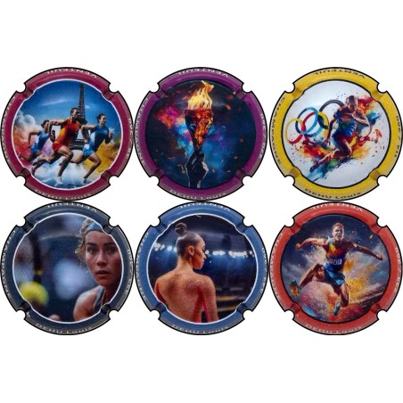 Dehu Louis - N°384 JO 2024 série de 6