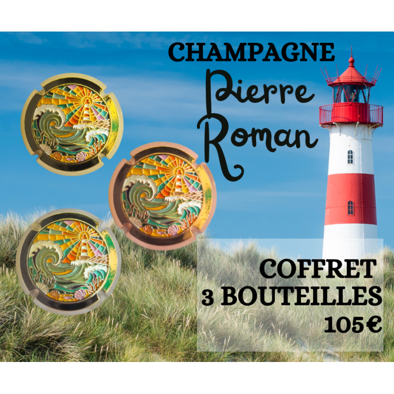 3 bouteille Pierre ROMAN