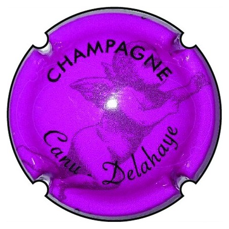 Canu-Delahaye - n°01 - Rose foncé et noir