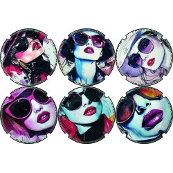 Crochet et filles - n°A3a à n°a3f