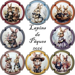 Générique Lapin de pâques n°144a à n°144e